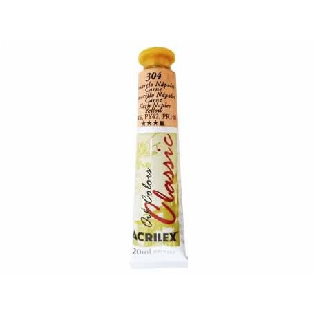 TINTA OLEO AMARELO NAP.CARNE 20ML-304