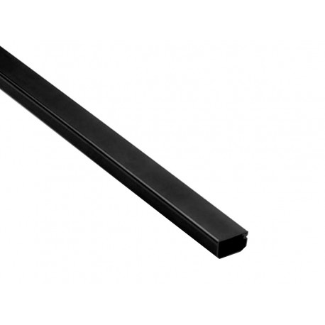 CANALETA ENCARDENACAO PRETA 07MM 33CM