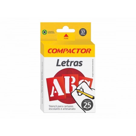 LETRA/NUMERO VAZADA 25MM...