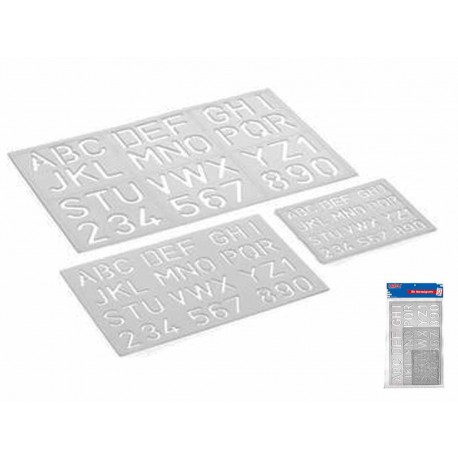 LETRA/NUMERO VAZADA 10/17/25MM.CONJ.