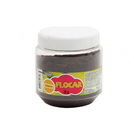 PO FLOCAR MARROM 25G.
