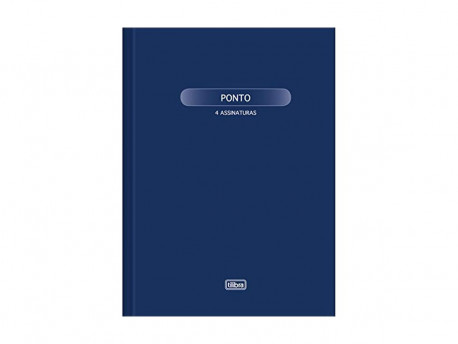 LIVRO PONTO 4 ASSINATURAS 100F.CD