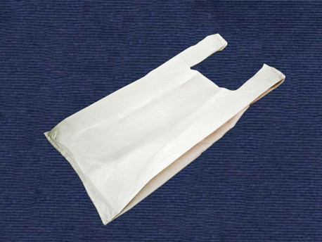 SACOLA 40X50 BRANCA SEMI-VIR.MD.600 C/5K