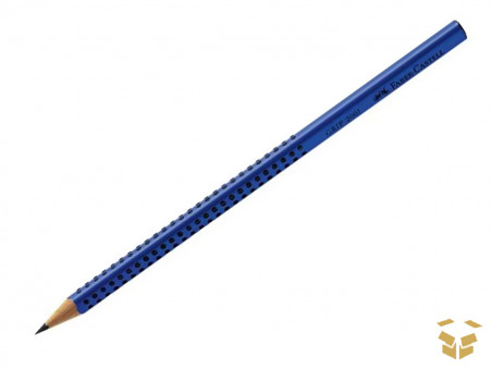 LAPIS PRETO FABER GRIP 2001-B AZUL C/12