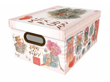 CAIXA 38X29X18CM.GATO PP.