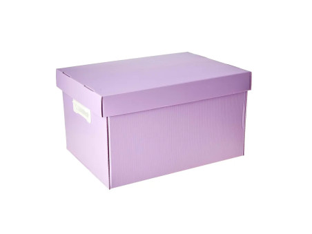 CAIXA 43X31X24CM NOVAONDA FOSCA LILAS