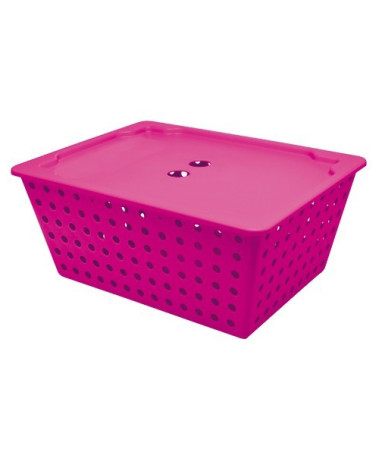 CESTO TECIDO 30X22 MULTIUSO ORGANIZADOR