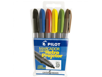 CANETA RETRO-PROJ.06 CORES...