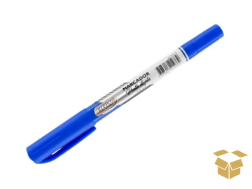 CANETA RETRO-PROJ.AZUL DUAS...