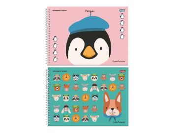 CADERNO CART.80F.CUTE...