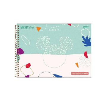 CADERNO CART.80F.MICKEY...