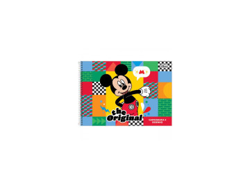 CADERNO CART.80F.MICKEY...