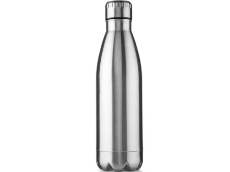 GARRAFA SQUEEZE ACO INOX PRATA/VM.750ML