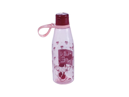 GARRAFA PLAST.MINNIE ABRE FACIL 530ML.