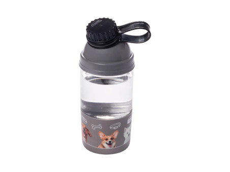 BEBEDOURO PET COM COMPARTIMENTO 360ML.