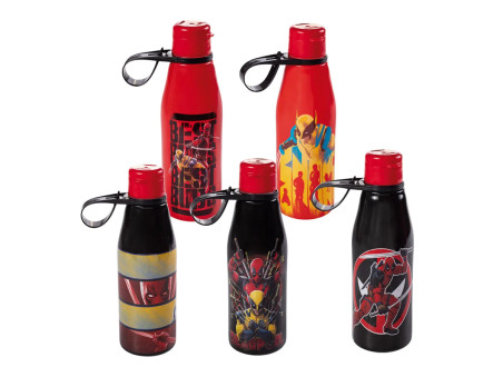 GARRAFA PLAST.QUARTETO FANTASTICO 530ML.