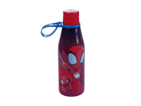 GARRAFA PLAST.ABRE FACIL SPIDEY 530ML.