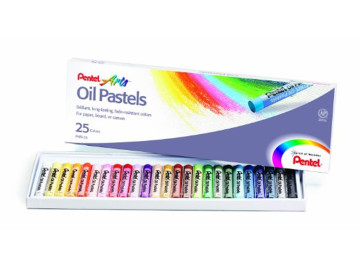 GIZ PASTEL 25 CORES OLEOSO