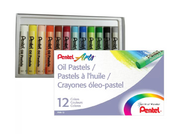 GIZ PASTEL 12 CORES OLEOSO