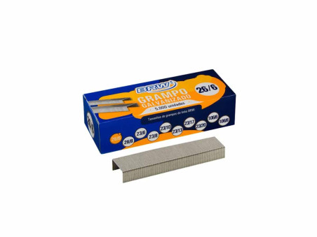 GRAMPO GRAMPEADOR 26/6 GALV. 10X5000