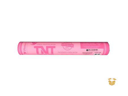 LENCOL HOSPIT.50X50MT.RS.TNT PICOTE C/10