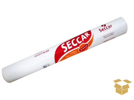 LENCOL HOSPIT.70X50MT.BRANCO 20G.C/10