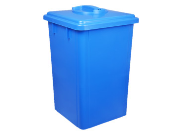 LIXEIRA 100L.AZUL...