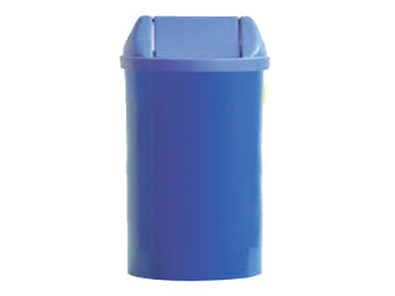 LIXEIRA  23L.PLAST.AZUL...