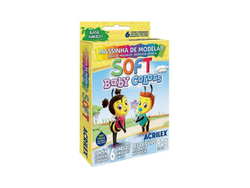 MASSA MODELAR 06 CORES SOFT...