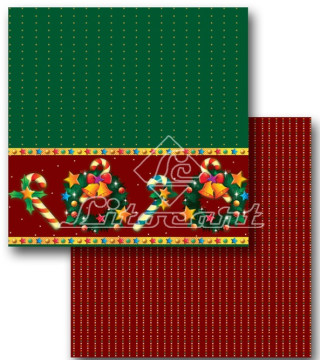 PAPEL SCRAP.DUPLO NATAL 30X30