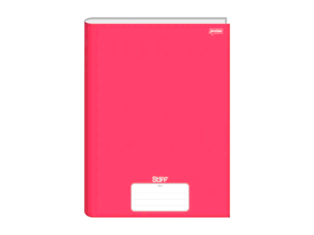 CADERNO BROCHURA 48F.VERMELHO STIFF CD.