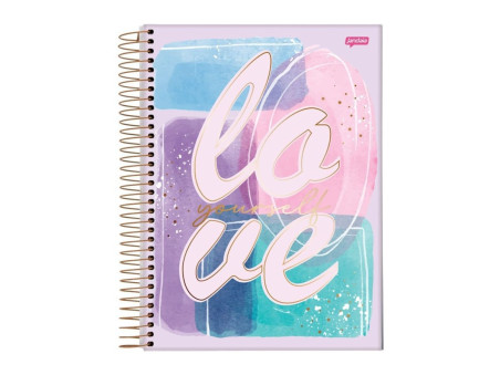 CADERNO ESPIRAL  80F.LA CREME CD.