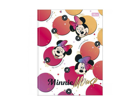 CADERNO BROCHURAO 80F.MINNIE CD.