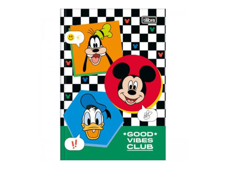 CADERNO BROCHURA 80F.MICKEY CD.