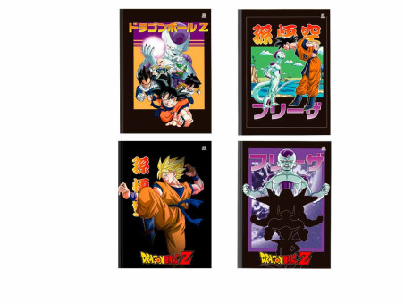 CADERNO BROCHURA 80F.DRAGON BALL