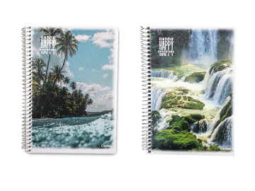 CADERNO ESPIRAL  96F.HAPPY...
