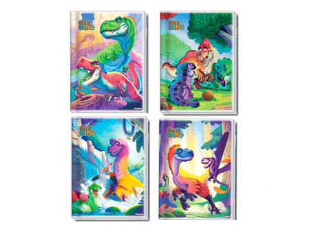 CADERNO BROCHURAO 48F.SUPER DINO CD.