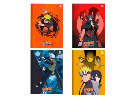 CADERNO BROCHURAO 80F.NARUTO CD.