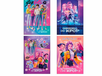 CADERNO BROCHURA 80F.GUER KPOP