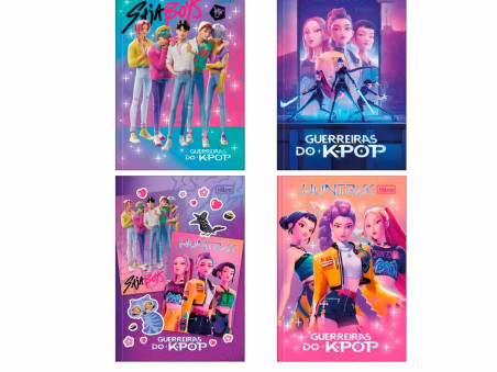 CADERNO BROCHURA 80F.GUER KPOP