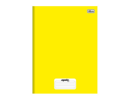 CADERNO BROCHURAO 96F.AMARELO MAIS CD.