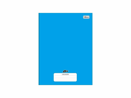 CADERNO BROCHURAO 96F.KBOM AZUL CD,