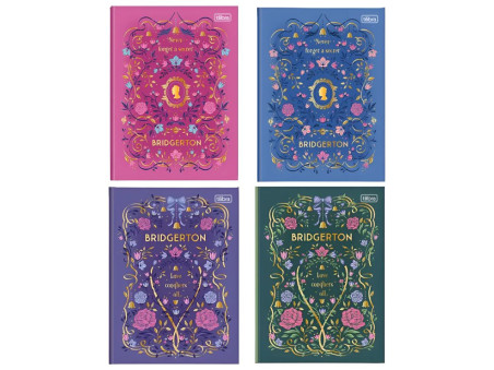 CADERNO COLEGIAL 160F.BRIGDGERTON CD.