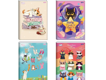 CADERNO BROCHURA 80F.FUNNY CD