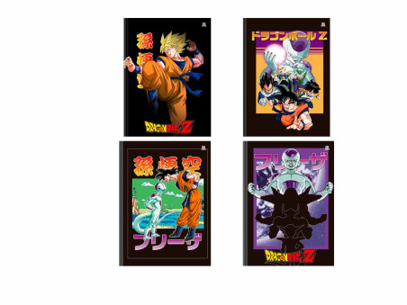 CADERNO BROCHURAO 80F.DRAGON BALL CD