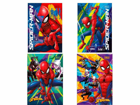 CADERNO BROCHURA 80F.HOMEN ARANHA CD