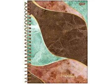CADERNO ESPIRAL  80F.MARBLE...