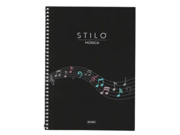 CADERNO MUSICA 80F.STILO...
