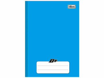 CADERNO BROCHURAO 80F.AZUL...