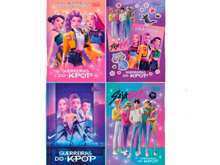 CADERNO BROCHURAO 80F.GUER KPOP